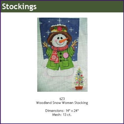 623 - Woodland Snow Woman