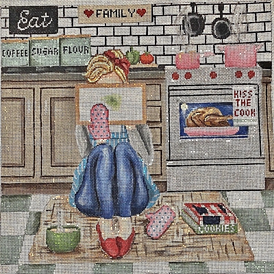 GEP305 - Stitching Girl/Kitchen