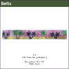 110 - Palm Trees (pink/green)