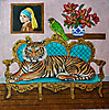 GEP376 Tiger and Girl with Pearl Earring